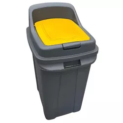 cumpără Coș de gunoi Hydro S reciclare cu capac, pentru plastic, 70 L 0430537 în Chișinău 