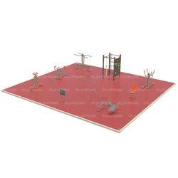 cumpără Echipament pentru exerciții în aer liber PlayPark 2601 MultiFitness FTK-1 (121 m²) în Chișinău 