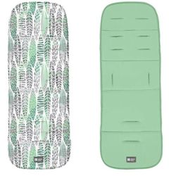 купить Аксессуар для колясок Kikka Boo 31108040086 Salteluta pentru carucior Leaves Mint в Кишинёве 