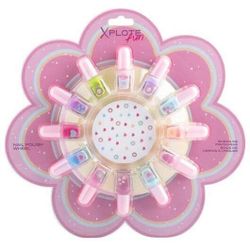cumpără Set de creație miscellaneous 44187 Set ojă pentru unghii Xplote Fun Floareа colorată în Chișinău 