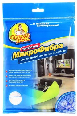 Freken Bok Салфетка из микрофибры для бытовой техники и мебели, 1 шт.