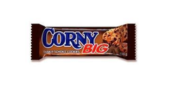 Baton de cereale cu biscuiți cu ciocolată Corny Big, 50g