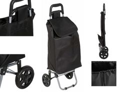 Geanta-carucior Five 30l 35X33X91.5cm, neagra