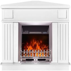 купить Камин электрический ArtFlame Marina de colt & Galileo silver, 1000x1000x500 mm, Alb в Кишинёве 