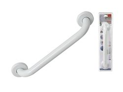 Поручень безопасности в ванную Tendance 30cm, inox, белый