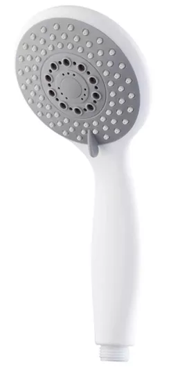 купить Душевая лейка Bisk 05354 Cap de dus 3F (baza) alb в Кишинёве 