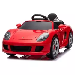 купить Электромобиль Chipolino ELKPCAL02603RE Porsche Carrera GT LUX red, EVA wheels, leather seat в Кишинёве 