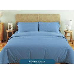 cumpără Lenjerie de pat Relaxe Home Lenjerie de pat Soft Dreams (EURO) (200x220) (Cornflower) în Chișinău 