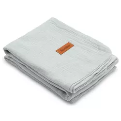 cumpără Lenjerie de pat pentru copii Sensillo 42800 Покрывaло муслин 75x100 Grey în Chișinău 