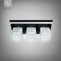 N&B Light Люстра Пиастра 10133-3 черный глянец/белый глянец