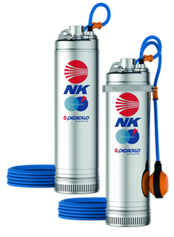 Скважинный глубинный насос многолопастный Pedrollo NKm2/4-GE
