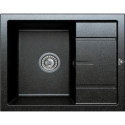 cumpără Chiuvetă bucătărie Tornado Granite Cubo 60 Black în Chișinău 