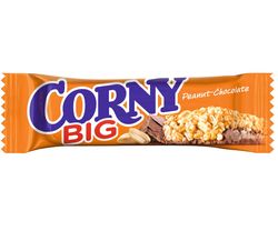 Батончик злаковый Corny Big с арахисом и молочным шоколадом, 50 г