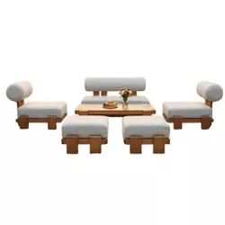 cumpără Mobilier pentru grădină SunYard Set Tokyo (canapea tripla, 2 fotolii, masuta) în Chișinău 