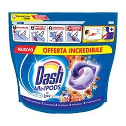 Detergent capsule Dash Ambra 56 buc
