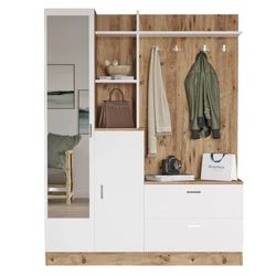 cumpără Mobilă pentru antreu Trendy DD5-AW, 140x181x36cm (GTR001393) în Chișinău 