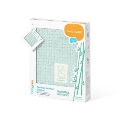 Одеяло бамбуковое Babyono мятное