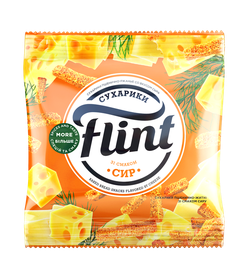 Сухарики Flint 35г со вкусом сыра