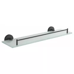 купить Полка для ванной Frap F30207 INOX NEGRU в Кишинёве 