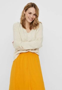 Трикотаж VERO MODA Светло бежевый