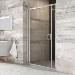 купить Перегородка для душевой кабины Ravak Shower door Blix 80x195 Al transparent BLDZ2-80 (X01H40C00Z1) в Кишинёве 