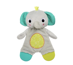 Игрушка прорезыватель Bright Starts Snuggle&Teethe Слоник
