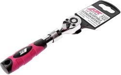 cumpără Unealta de mana JTC JTC-5025 Трещотка с регулируемой длиной 1/4" 150-200мм (резиновая ручка) în Chișinău 