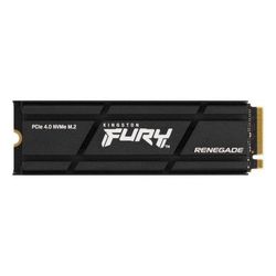 .M.2 NVMe SSD   500GB Kingston FURY Renegade w/Heatsink10.5mm [PCIe 4.0 x4, R/W:7300/3900MB/s,3DTLC]