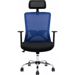 купить Офисное кресло ART Smart-215-Headrest OC, albastru в Кишинёве 