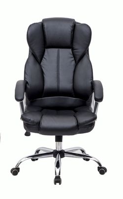 Fotoliu birou CR 7025 negru
