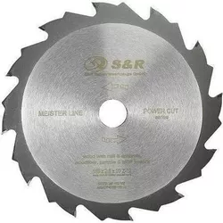 купить Диск отрезной S&R 241012160 Диск по дереву 160x20(16)x2,6 мм (12 зубцов) в Кишинёве 