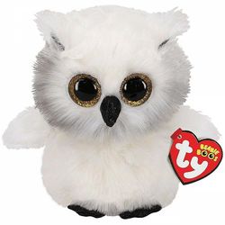 cumpără Jucărie de pluș TY TY36480 AUSTIN white owl 24 cm în Chișinău 