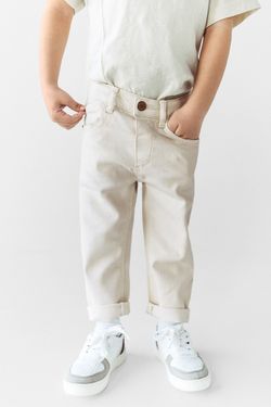 Pantaloni ZARA Bej deschis 4433/501/712