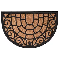 купить Придверный коврик Luance 50405 кокосовый 40x60cm полукруг в Кишинёве 