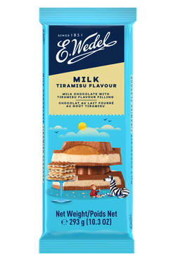 Молочный шоколад Wedel Tiramisu, 293г