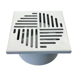 cumpără Trap de duș ZMM Maxpol 18469 Sifon de pardoseala PP D.110 vertical (gri) (200x200x160mm) 2151 în Chișinău 