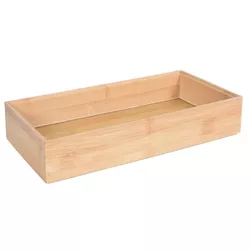 cumpără Cutie depozitare Bisk 08128 LAOS, din bambus 30.5x15x6cm în Chișinău 