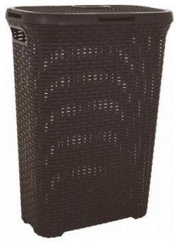 cumpără Coș pentru rufe Curver 189206 NATURAL STYLE 60 L maro în Chișinău