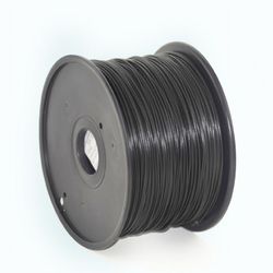 PLA 3 mm, Black Filament, 1 kg, Gembird, 3DP-PLA3-01-BK