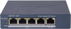 cumpără Switch/Comutator Hikvision DS-3E1505P-EI/M Smart PoE (4port+1 PoE Long distance) în Chișinău 