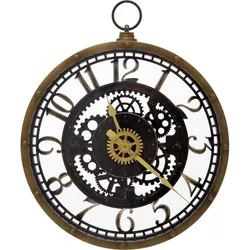 купить Часы H&S 50950 de perete rotund D26cm, mecanism transparent в Кишинёве 