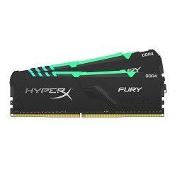 32GB DDR4-3000MHz Kingston HyperX FURY RGB (Kit of 2x16GB) (HX430C15FB3AK2/32), CL15-17-17, 1.35V