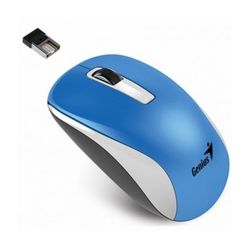 Wireless Mouse Genius NX-7010, Optical, 800-1600 dpi, 3 buttons, Ambidextrous, BlueEye, 1xAA, Blue