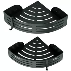 cumpără Raft de baie Teknotel BK069n negru 19,5x19,5x6 cm în Chișinău 