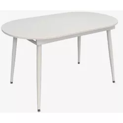 купить Стол Evelin di Costacurta DT-533R Wh, 135(175)x80x76см, Каркас/Опоры: Металл Белый (раздвижной), белый мат в Кишинёве 