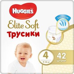 Трусики Huggies Elite Soft 4 (9-14 kg) 42 шт
