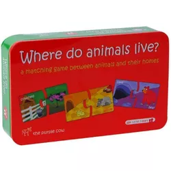 купить Пазл Momki MK773 Puzzle Unde locuiesc animalele в Кишинёве 