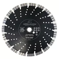 cumpără Disc de tăiere Arvaliscom 132134 Disc diamantat p/u beton FX-580 segm 17mm 300x25.4 în Chișinău 