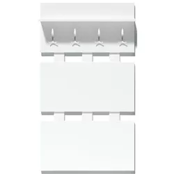 купить Вешалка для одежды Fabrik Home №10 Вешалка 900 белый ясень в Кишинёве 