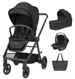 купить Детская коляска Kikka Boo 31001010275 Carucior 3in1 Mia Black 2026 в Кишинёве 